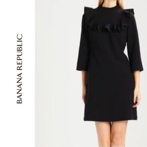 Banana Republic Elegant Black  Dress